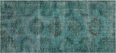 Vintage Turkish OverDyed Carpet - 4'11" x 11'11"