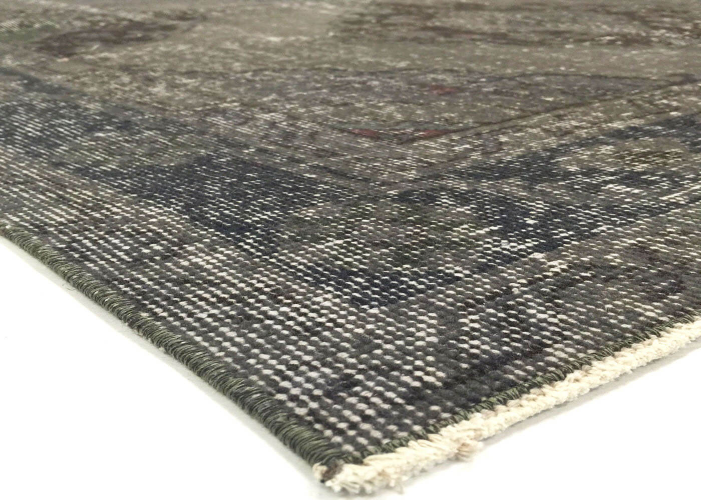 Vintage Turkish OverDyed Rug - 4'10" x 12'6"