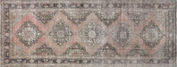 Vintage Turkish Oushak Carpet - 4'10" x 12'11"