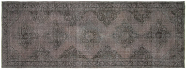 Vintage Turkish OverDyed Carpet - 4'6" x 12'7"