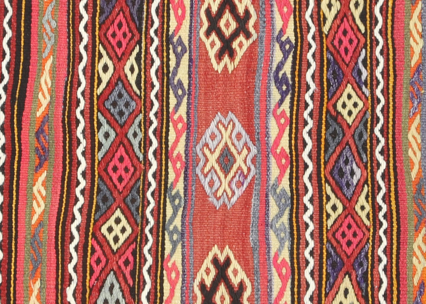 Vintage Turkish Kilim - 4'3" x 4'2"