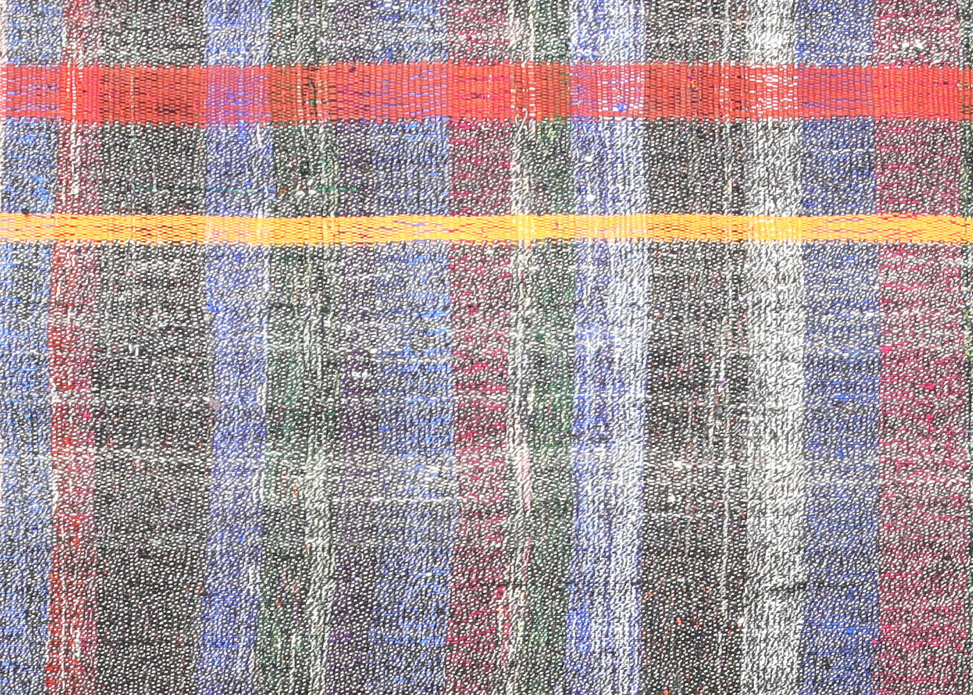 Vintage Turkish Rag Kilim - 4'10" x 8'1"
