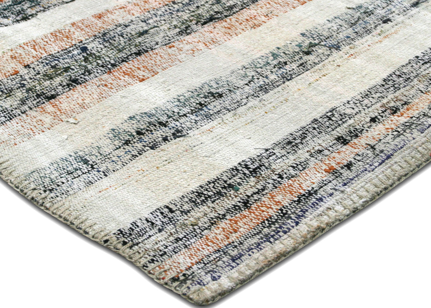 Vintage Turkish Rag Kilim - 6' x 9'7"