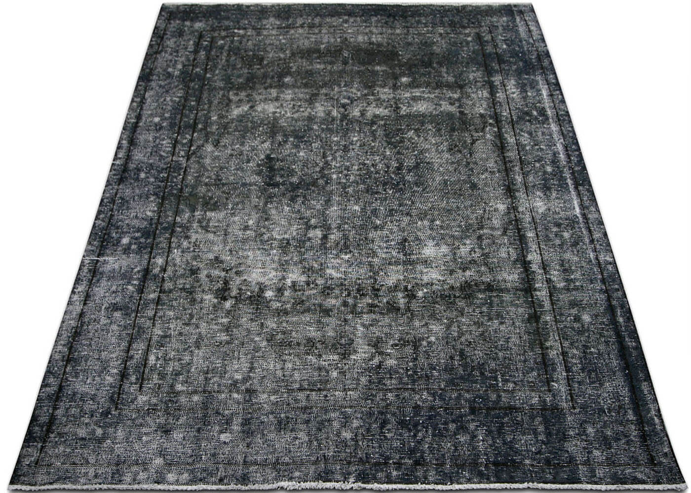 Vintage Persian Kerman Overdyed Rug - 8' x 10'9"