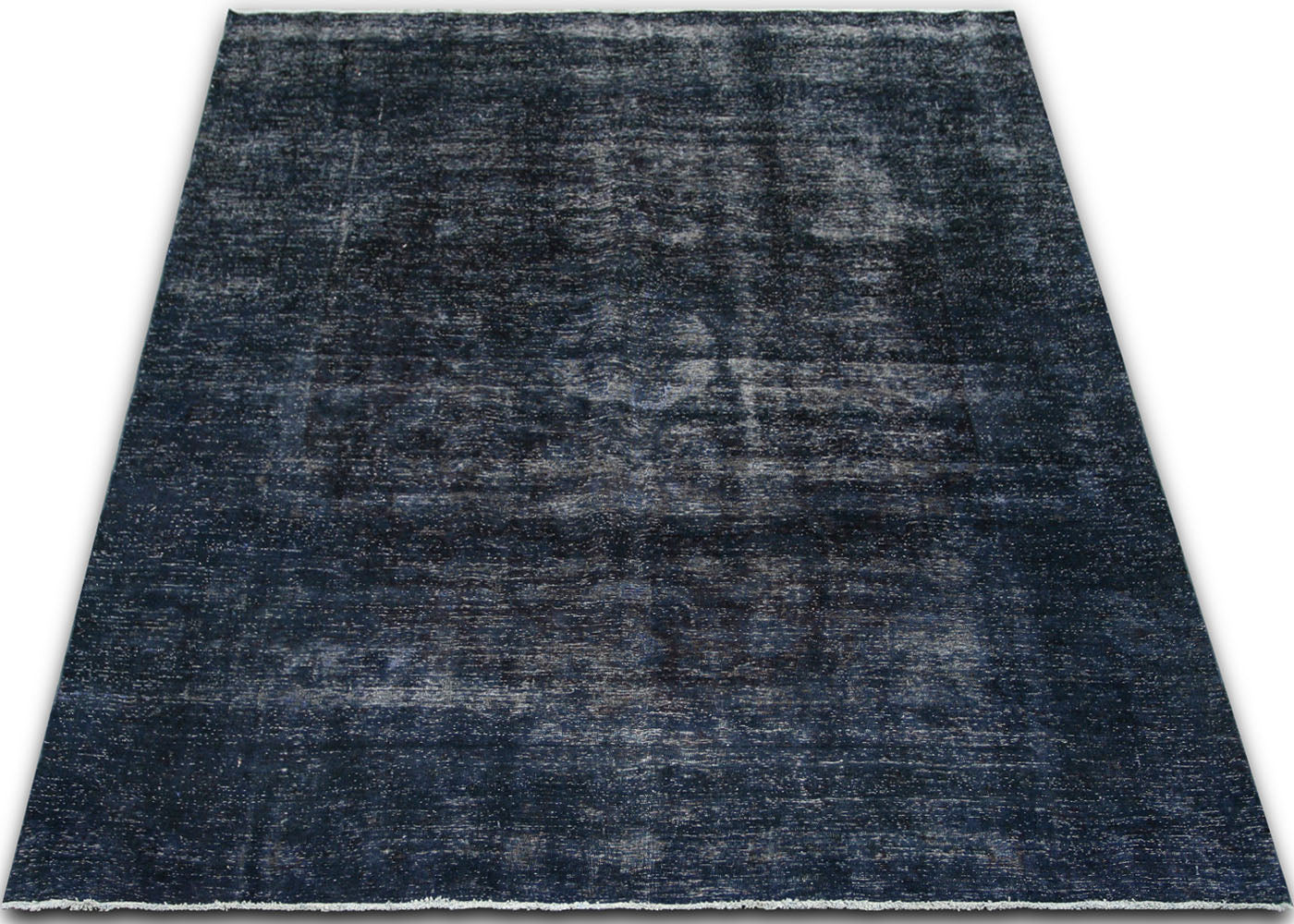 Vintage Persian Kerman Overdyed Rug - 9' x 11'8"