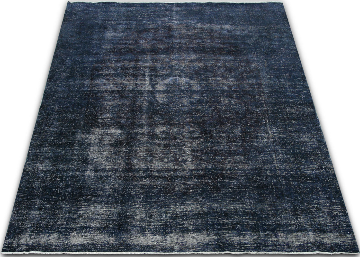 Vintage Persian Kerman Overdyed Rug - 9' x 11'8"