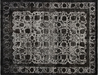 Vintage Persian Tabriz Overdyed Carpet - 9'9" x 12'3"
