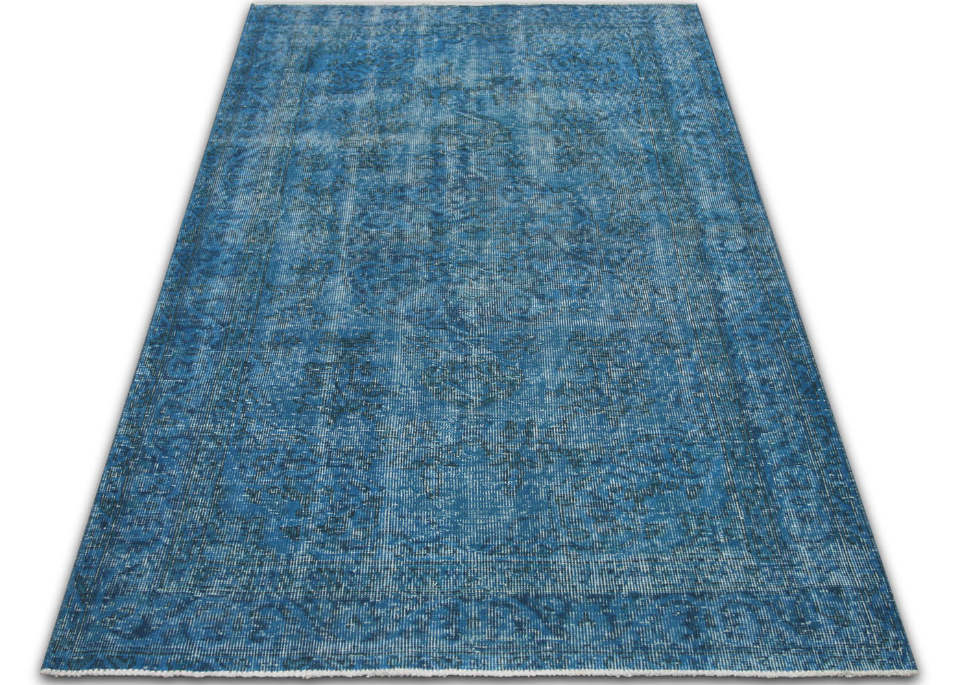 Vintage Turkish OverDyed Rug - 3'10" x 6'5"