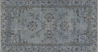 Vintage Turkish OverDyed Rug - 3'9" x 6'10"