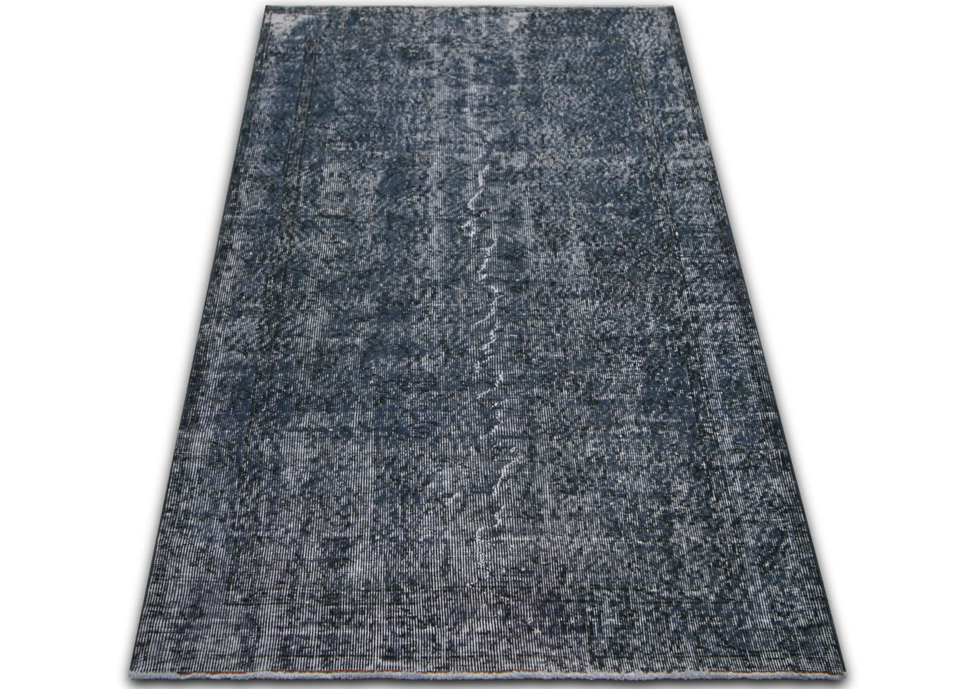 Vintage Turkish OverDyed Rug - 3'7" x 6'10"