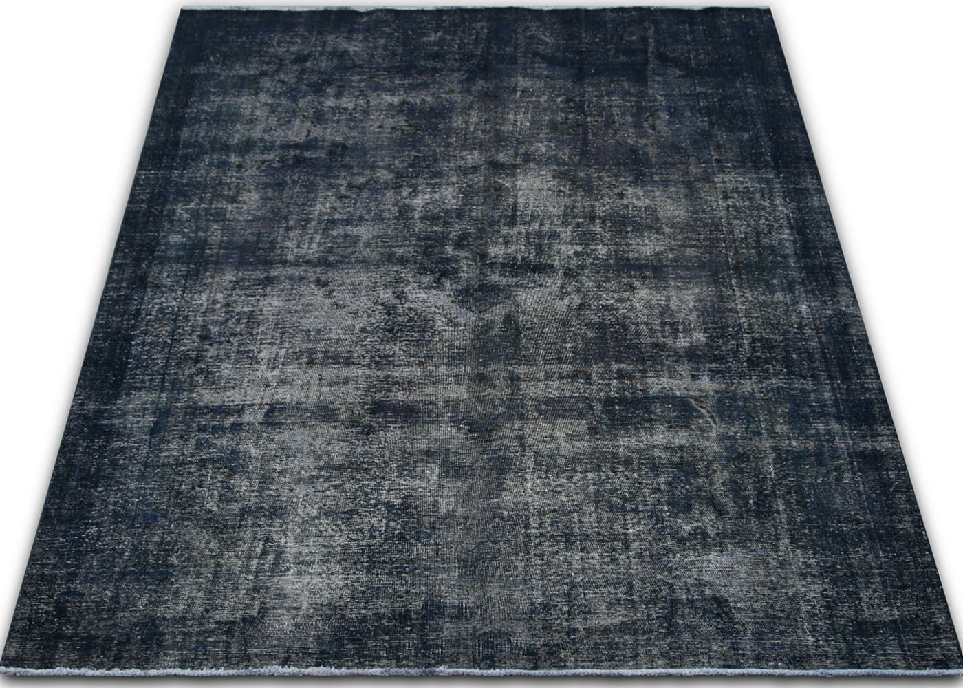 Vintage Persian Kerman Overdyed Rug - 9'8" x 12'6"