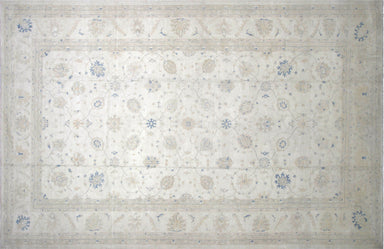 Recently Woven Afghan Peshawar Carpet - 11'8" x 18'2"