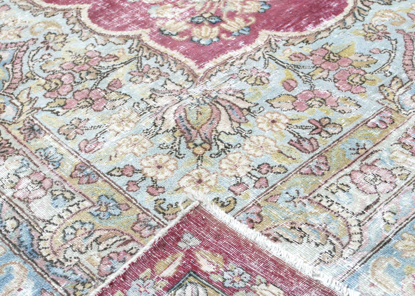 Vintage Persian Kerman Rug - 10'9" x 16'