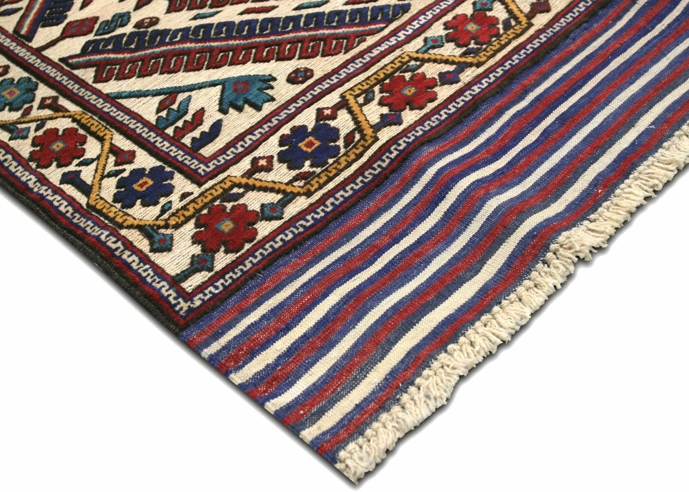 Vintage Afghan Balouch Rug - 4'3" x 5'10"