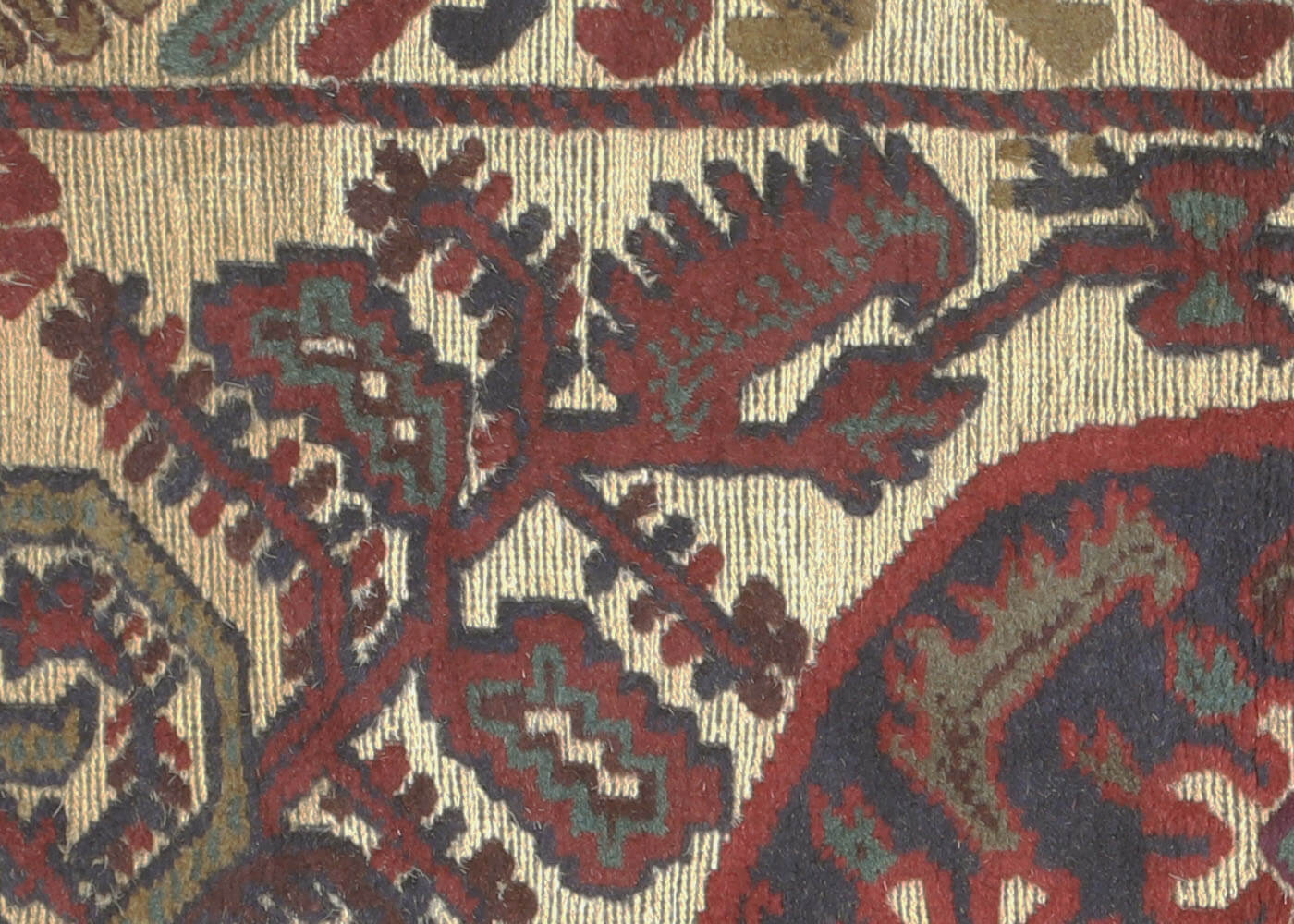 Vintage Afghan Belouchi Rug - 4' x 5'9"