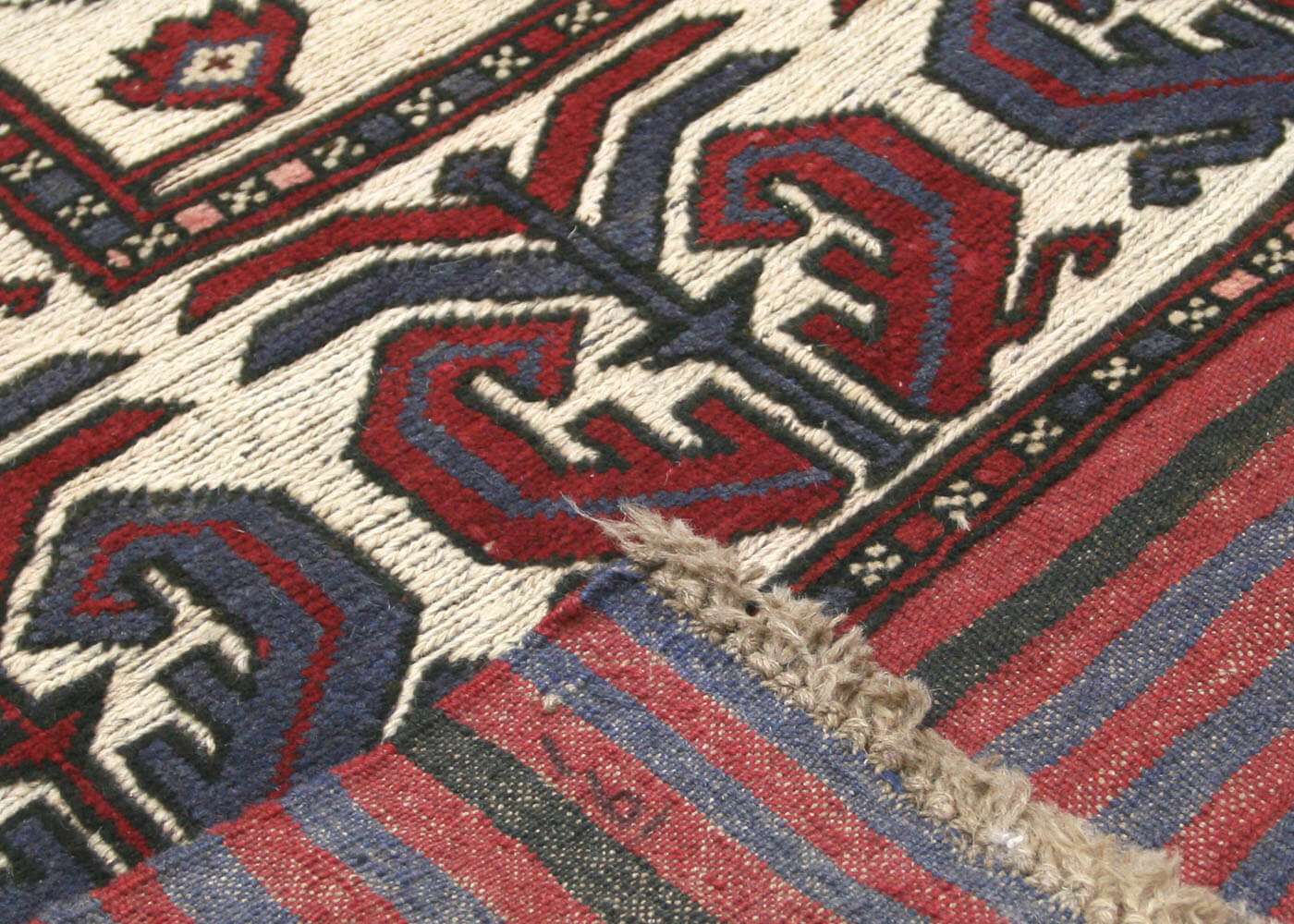 Vintage Afghan Balouch Rug - 3'10" x 6'4"
