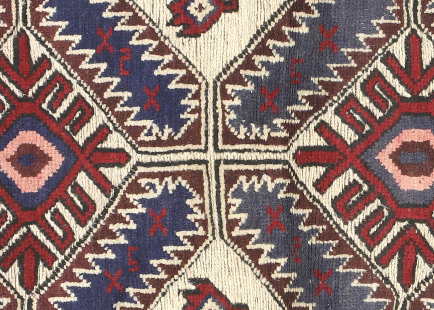 Vintage Afghan Balouch Rug - 3'10" x 6'4"