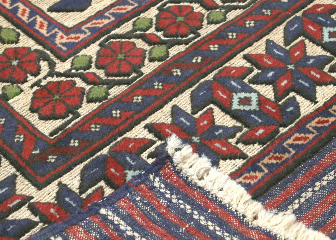 Vintage Afghan Balouch Rug - 4'3" x 6'5"