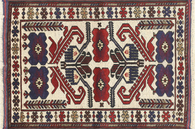 Vintage Afghan Balouch Rug - 2'9" x 4'2"