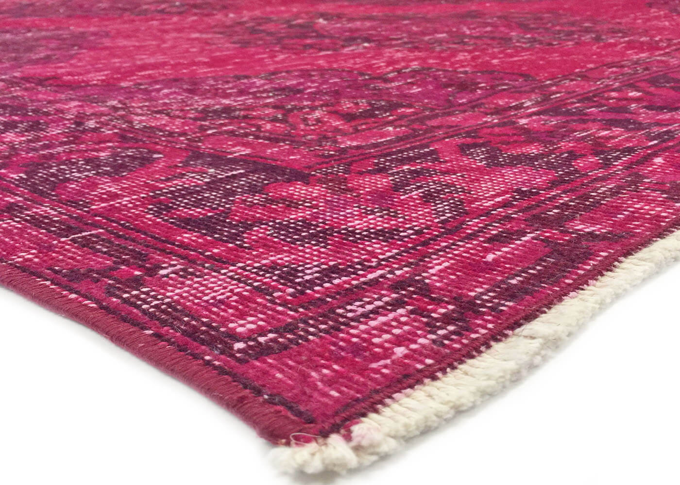 Vintage Turkish OverDyed Rug - 4'11" x 13'3"