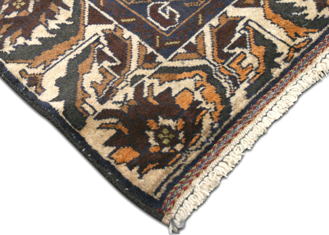 Vintage Afghan Balouch Rug - 2'10" x 4'6"