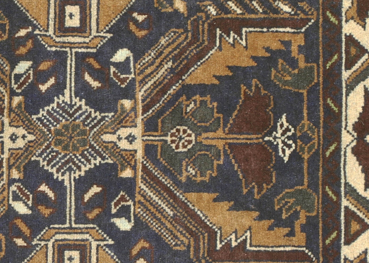 Vintage Afghan Balouch Rug - 2'10" x 4'6"