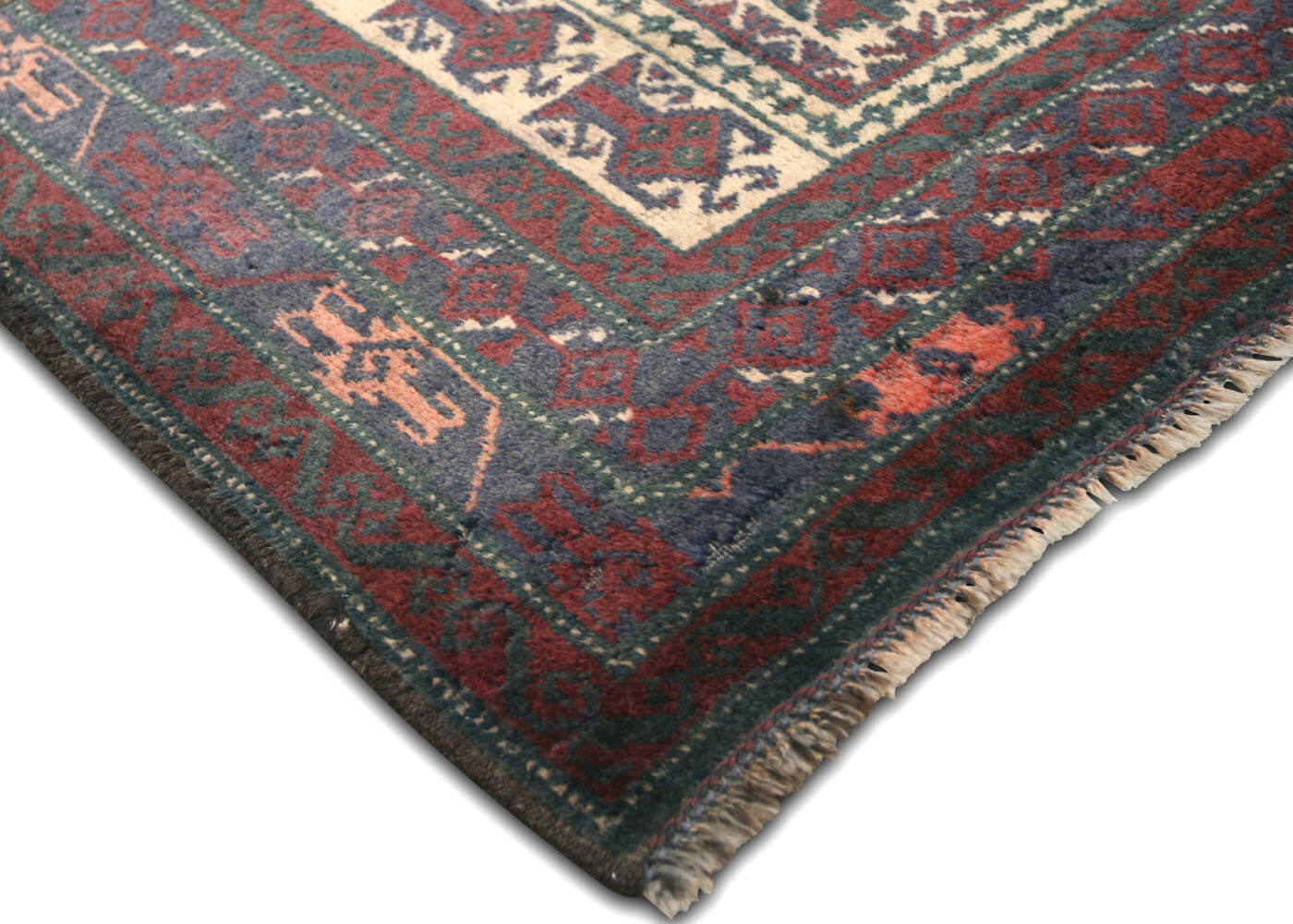 Vintage Afghan Balouch Rug - 3' x 5'1"