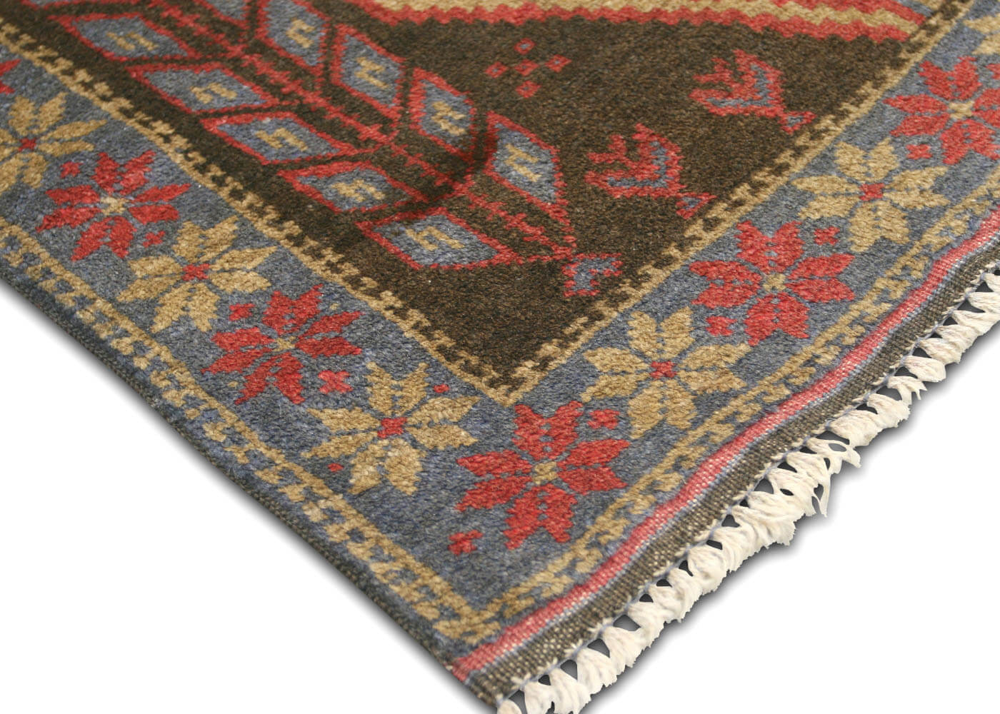 Vintage Afghan Balouch Rug - 2'7" x 4'7"