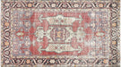 Vintage Turkish Oushak Rug - 4'10" x 8'8"