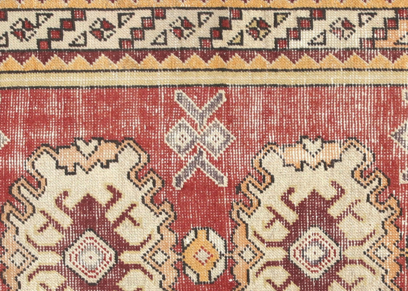 Vintage Turkish Oushak Runner - 3'2" x 9'4"