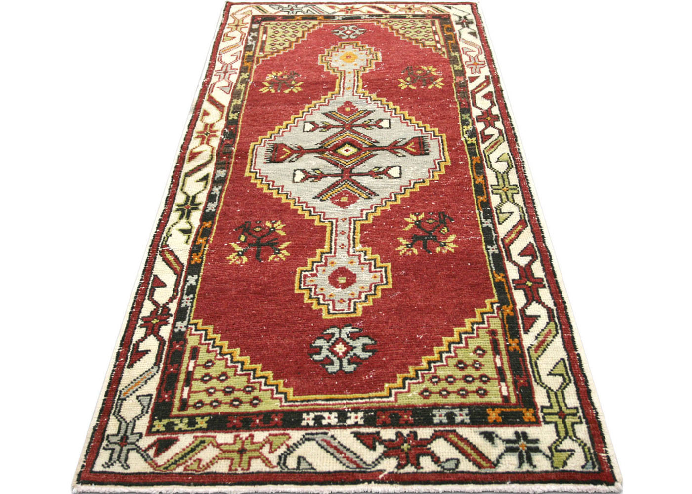 Vintage Turkish Oushak Rug - 2'7" x 5'4"