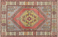 Vintage Turkish Oushak Rug- 3'9" x 5'9"