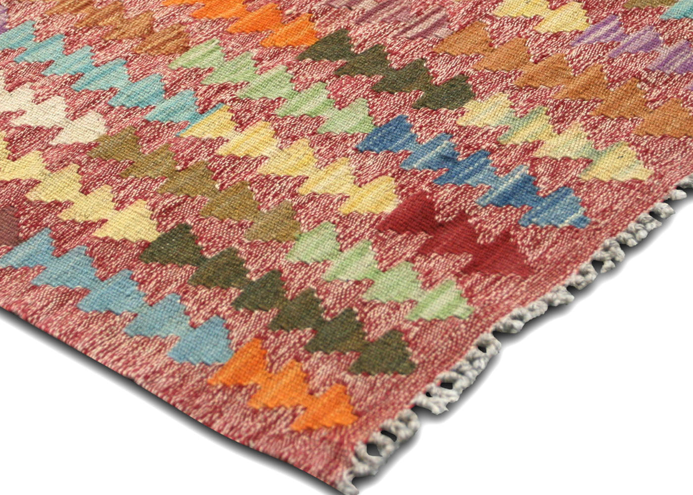 Vintage Afghan Maimana Kilim - 7'2" x 9'6"