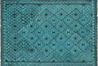 Recently Woven Afghan Maimana Kilim - 5'8" x 8'