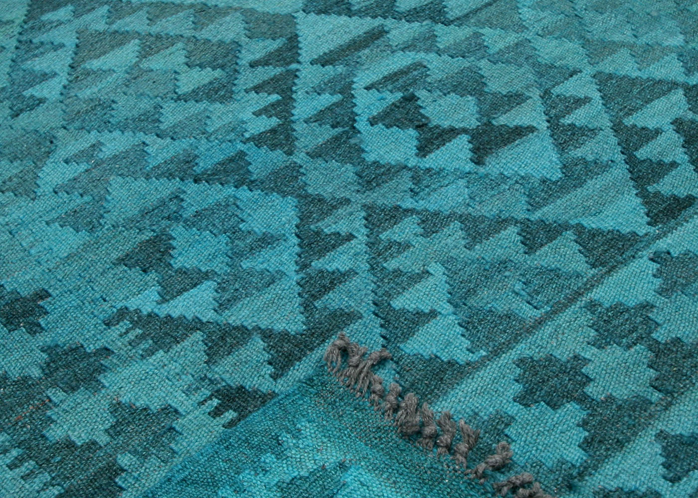 Vintage Afghan Maimana Kilim - 5'6" x 7'11"