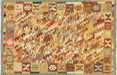 Recently Woven Afghan Maimana Kilim - 4'2" x 6'5"