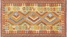 Recently Woven Afghan Maimana Kilim - 3'4" x 5'9"