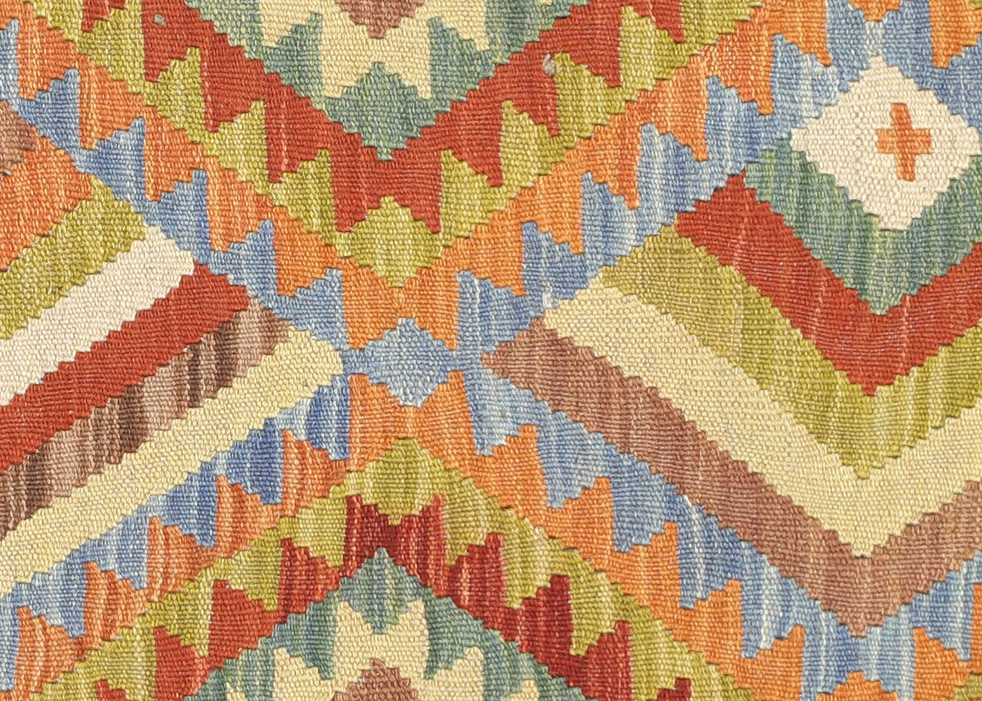 Vintage Afghan Maimana Kilim - 3'4" x 5'9"