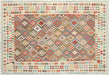 Recently Woven Afghan Maimana Kilim - 6'9" x 9'7"