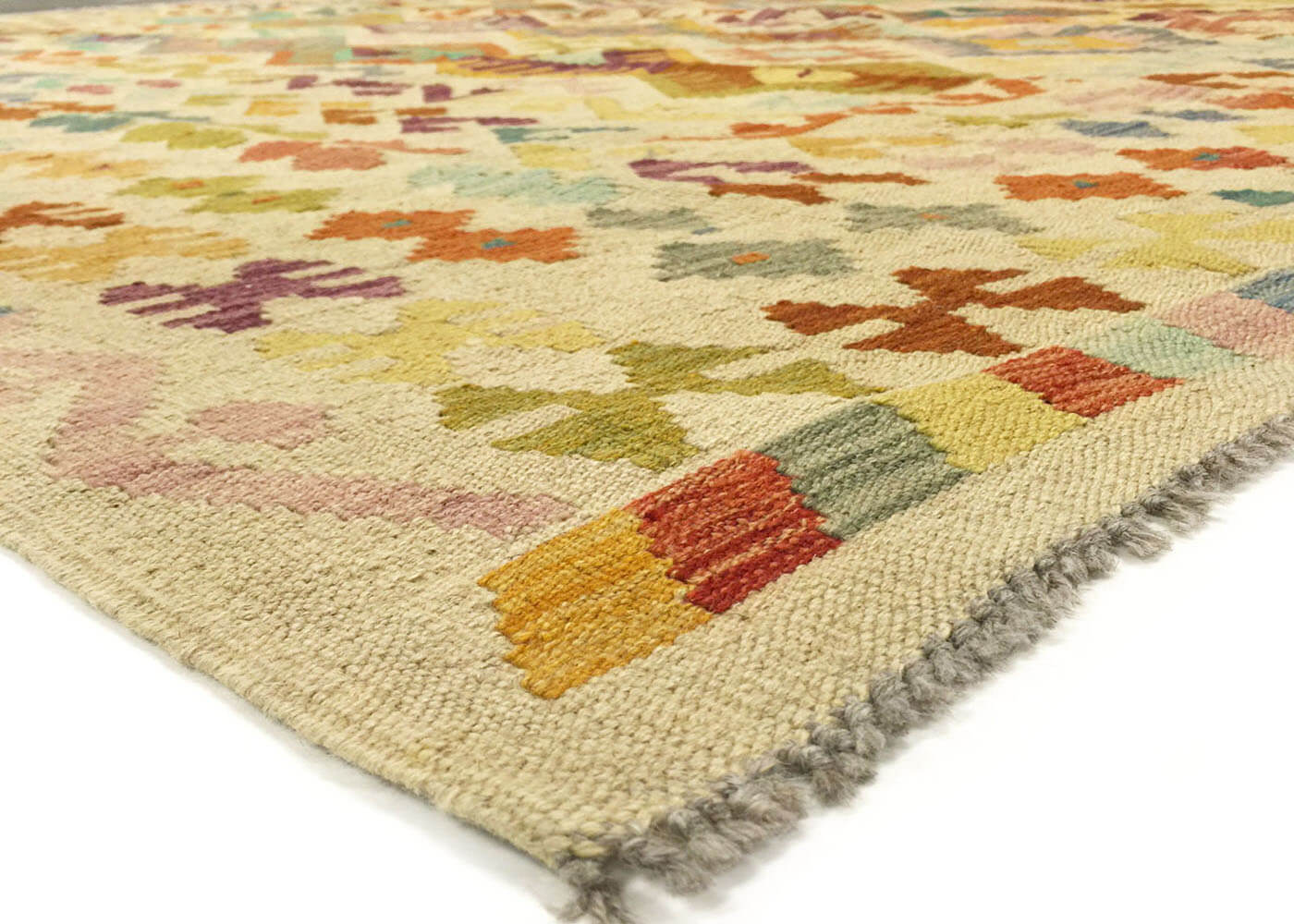 Vintage Afghan Maimana Kilim - 8'6" x 9'5"