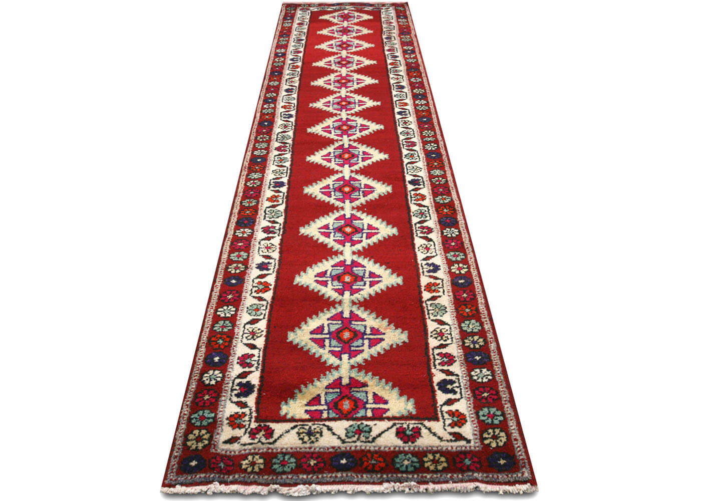 Vintage Turkish Oushak Runner - 3'3" x 13'6"