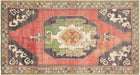 Vintage Turkish Oushak Carpet - 5'4" x 10'11"
