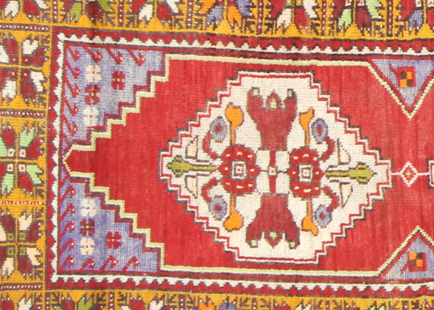 Vintage Turkish Oushak Runner - 2'11" x 10'1"