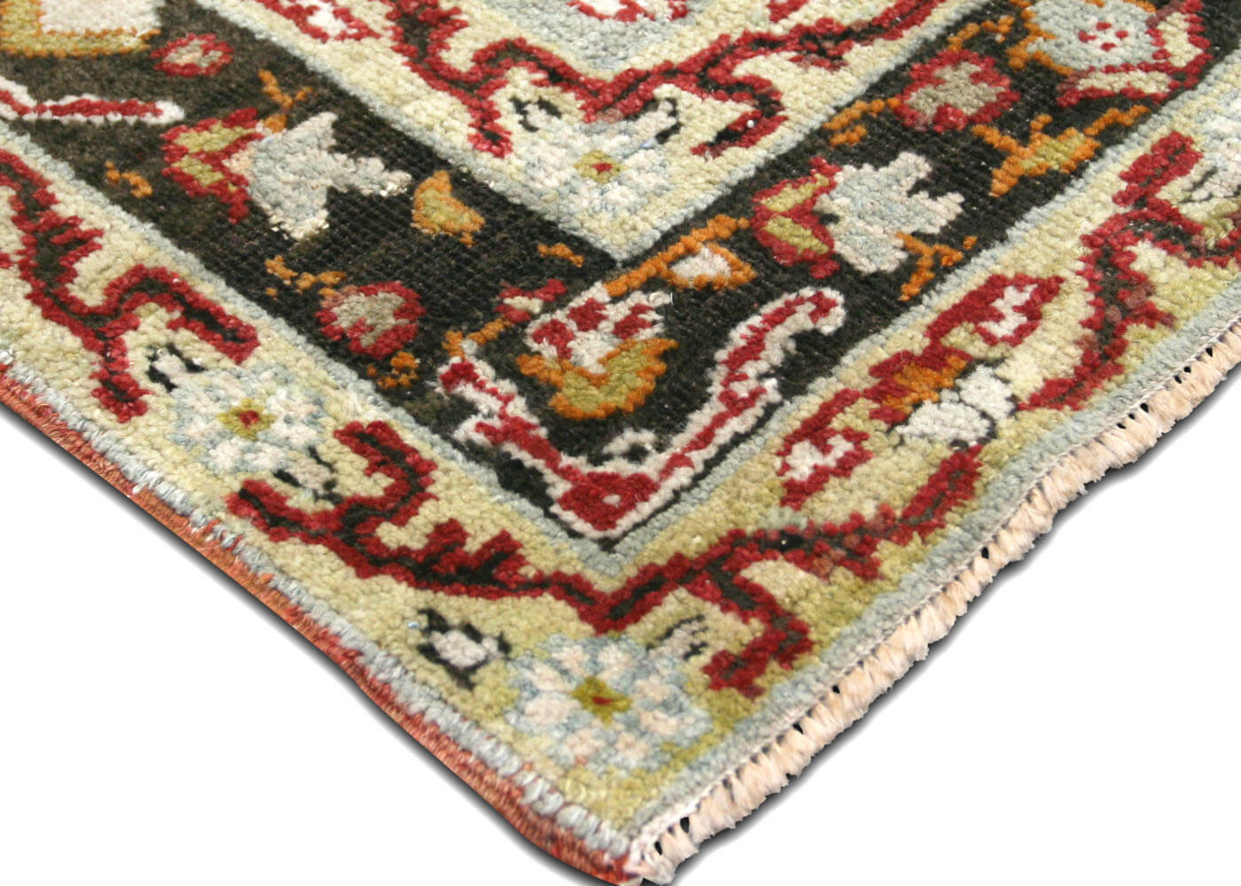 Vintage Turkish Oushak Rug - 4'5" x 8'6"