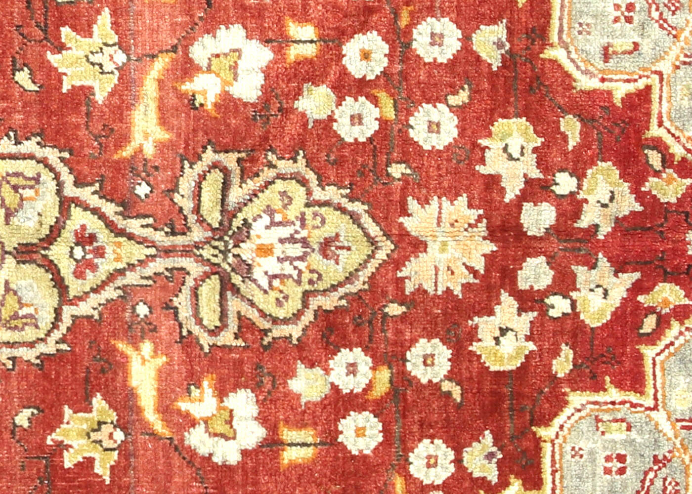 Vintage Turkish Oushak Rug - 4'5" x 8'6"