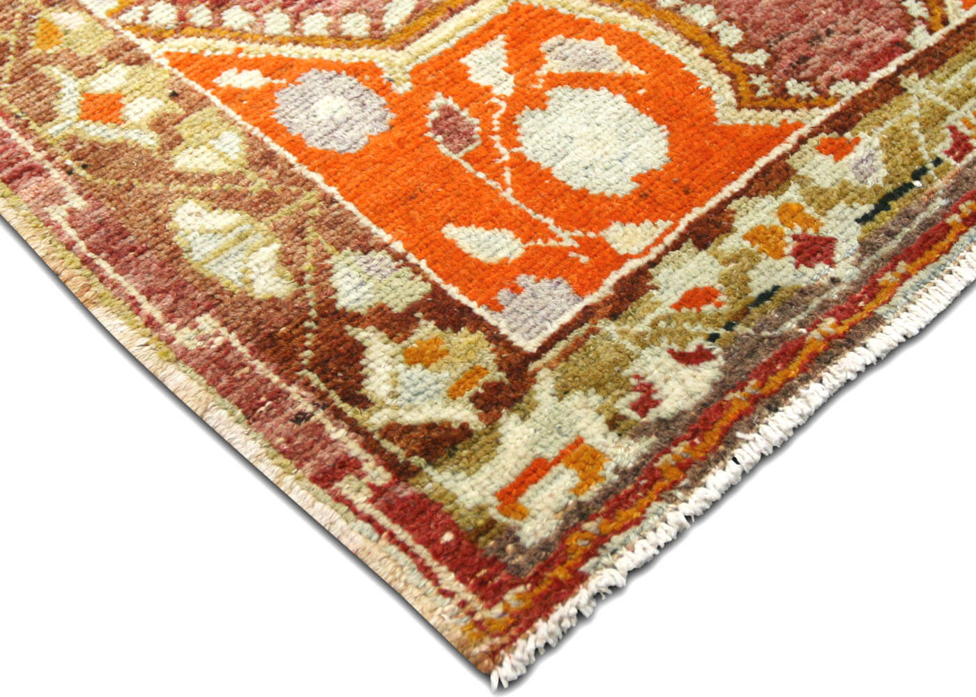 Vintage Turkish Oushak Rug - 2'11" x 5'10"