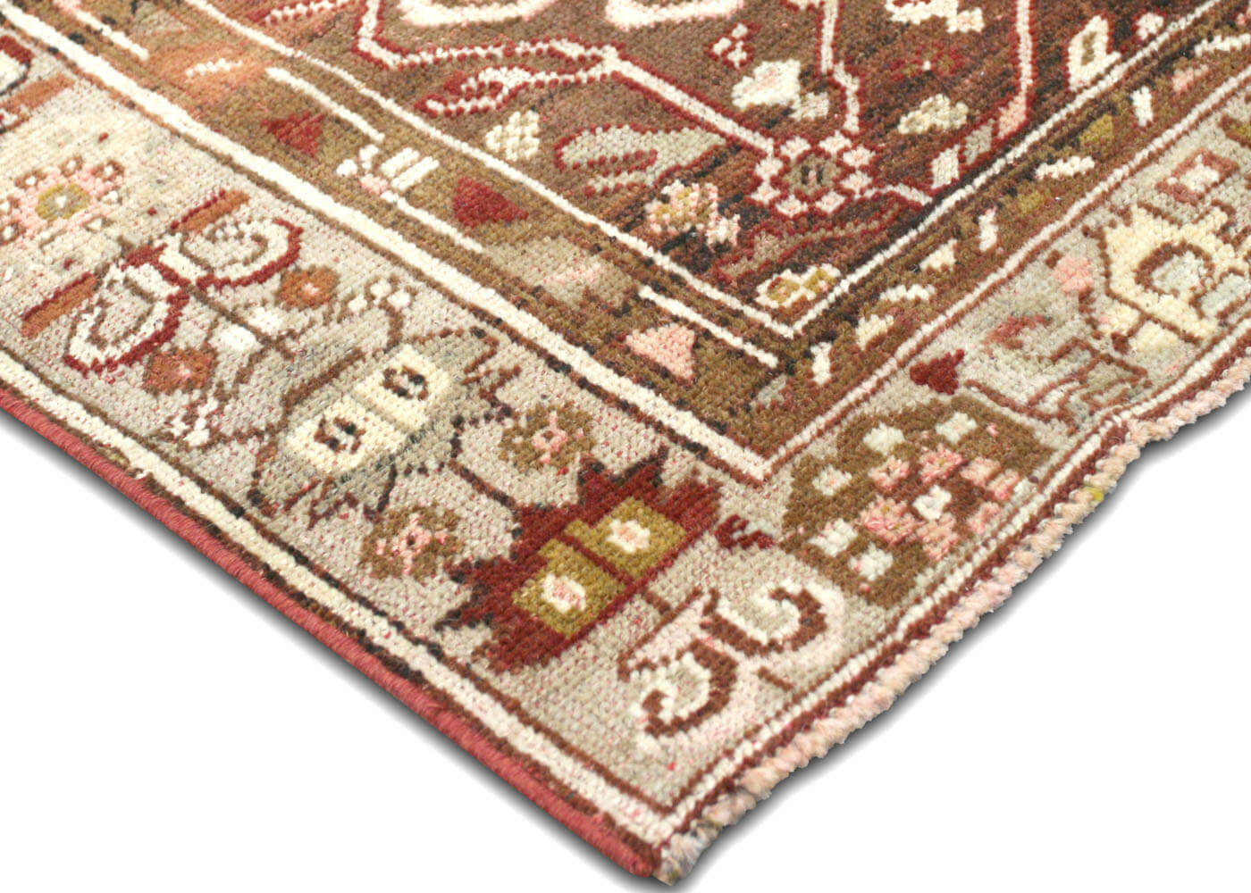 Vintage Turkish Oushak Runner - 3'3" x 10'