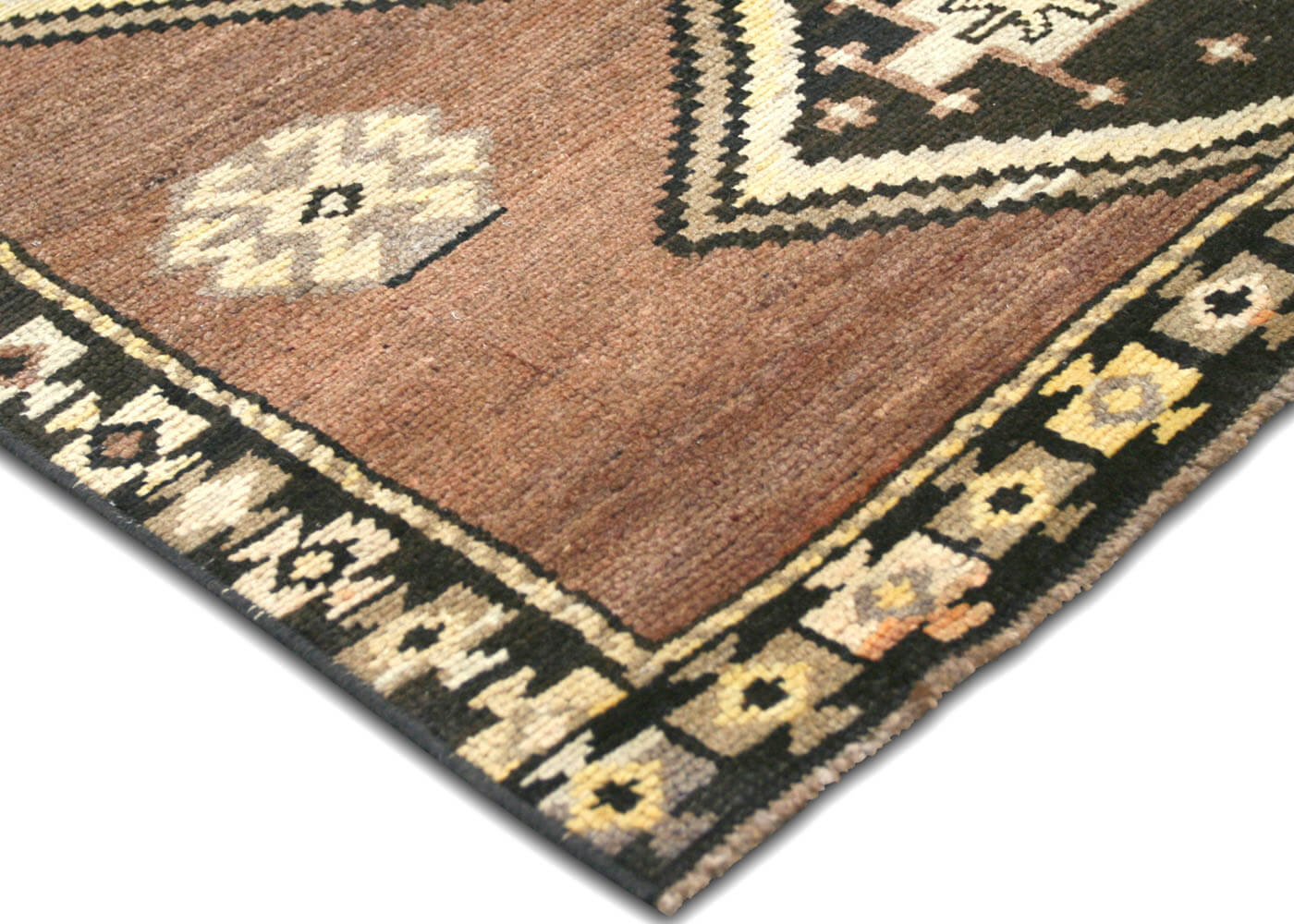 Vintage Turkish Oushak Runner - 3'7" x 12'10"