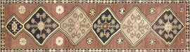 Vintage Turkish Oushak Runner - 3'7" x 12'10"