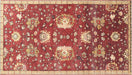 Vintage Turkish Oushak Rug - 4'10" x 8'3"